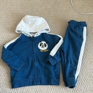 Zara sweatshirt and sweatpants set
